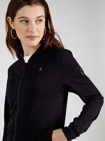 Ragwear Zip-Up Hoodie 'KENIA' in Black