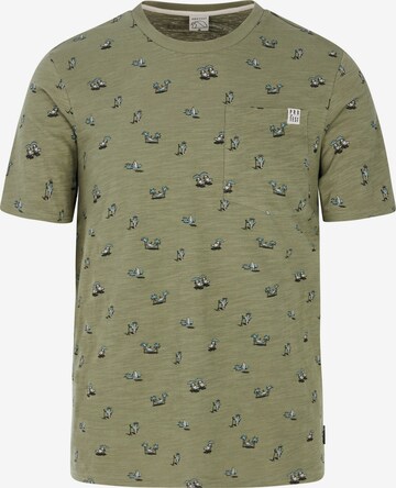 PROTEST Shirt 'PRTElston' in Grün: Vorderseite
