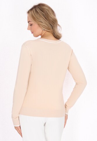 faina - Cárdigan en beige