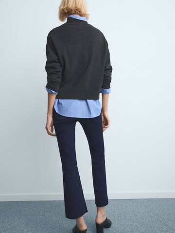 évasé Jean 'SIENNA' MANGO en bleu