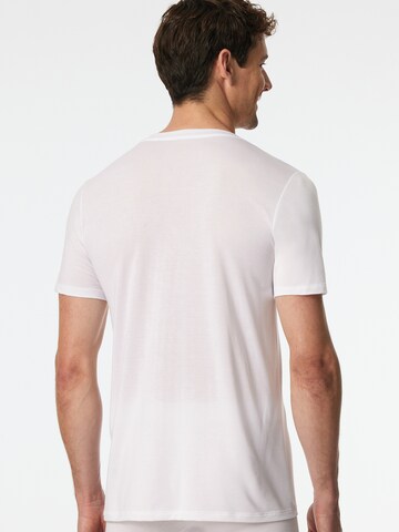 SCHIESSER Shirt ' Premium Modal ' in White