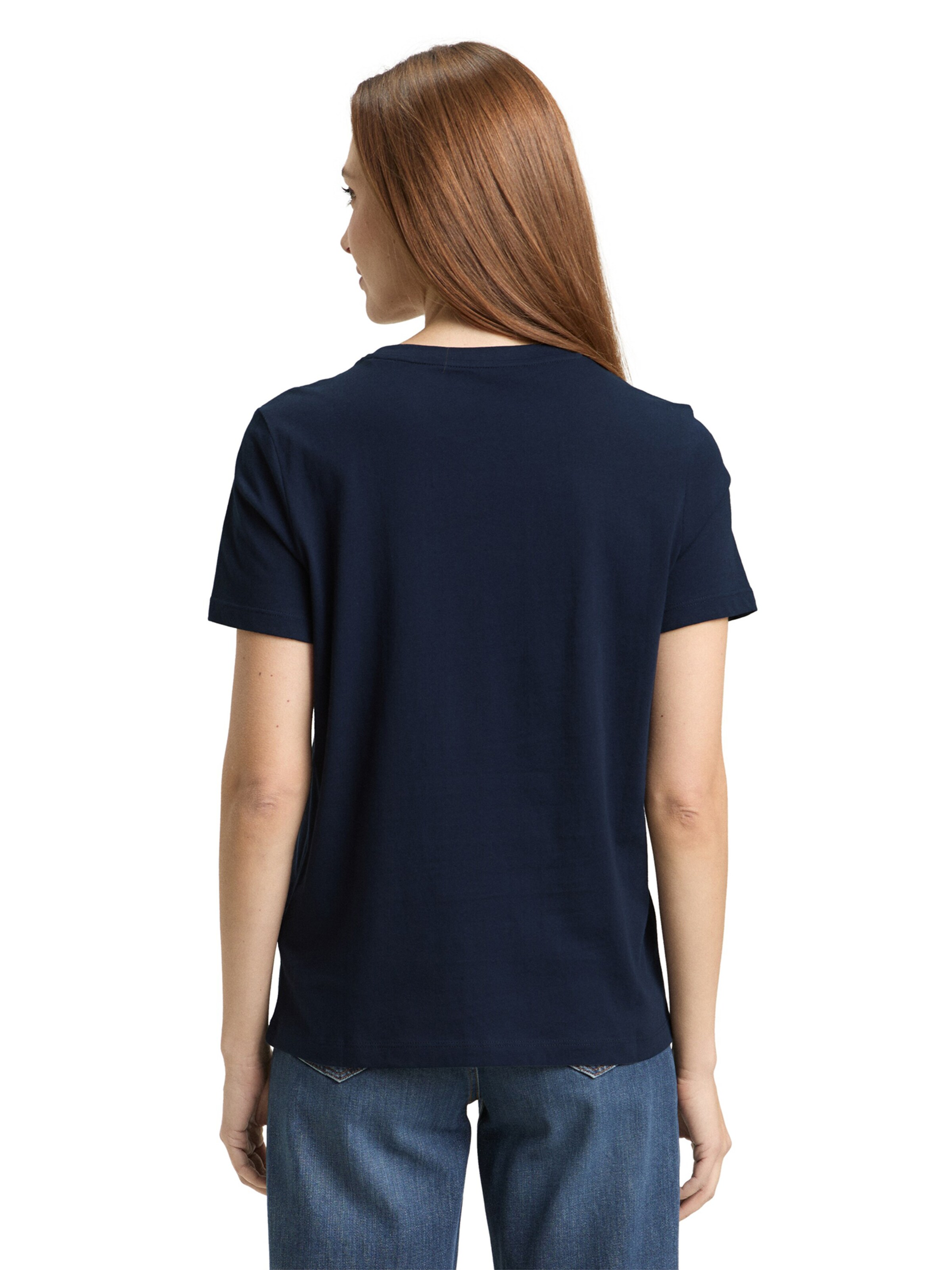 TOM TAILOR T-Shirt in Blau