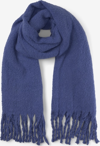 TOM TAILOR Sjaal in Blauw: voorkant