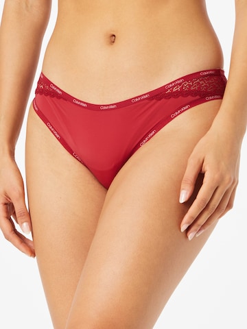 Calvin Klein Underwear Panty in Red: front