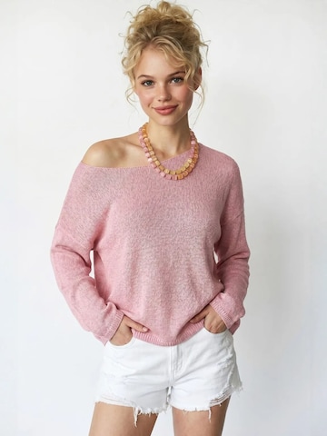 MixRay - Pullover em rosa: frente