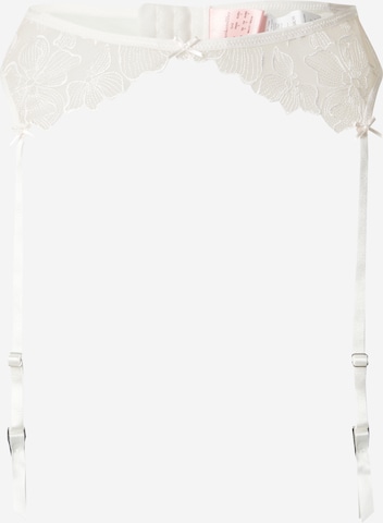 Hunkemöller Sukkanauhaliivi 'Lauren' värissä valkoinen: etupuoli