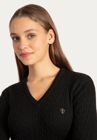 Sir Raymond Tailor Sweater 'Jena' in Black