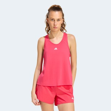 ADIDAS PERFORMANCE Sporttop in Pink: Vorderseite