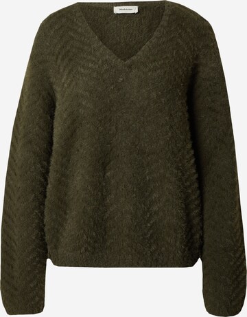 modström Sweater 'Floria' in Green: front