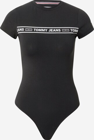 Tommy Hilfiger Underwear Shirt Bodysuit in Black: front