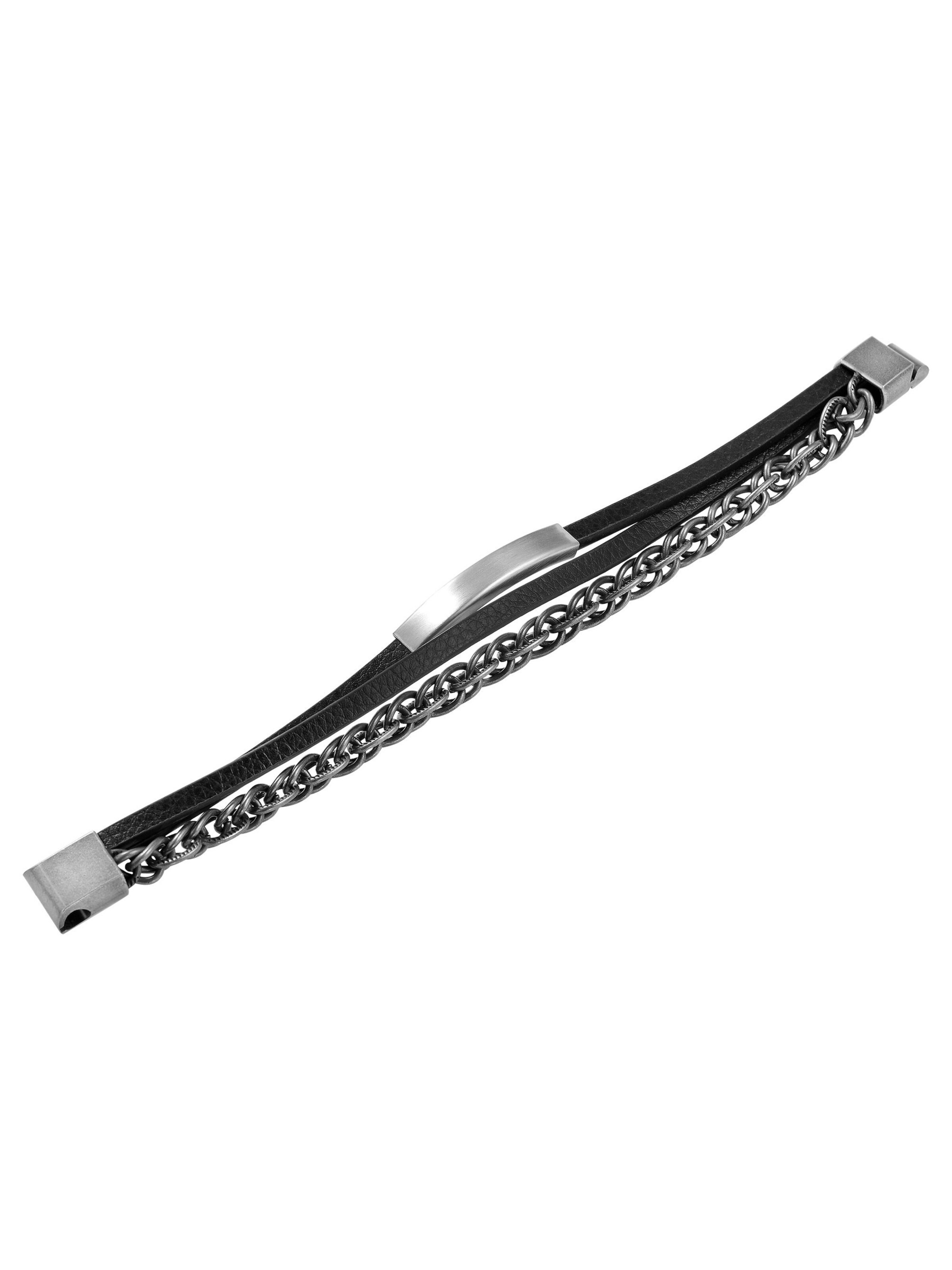 Akzent Bracelet 'Danoh, langlebig' in Black