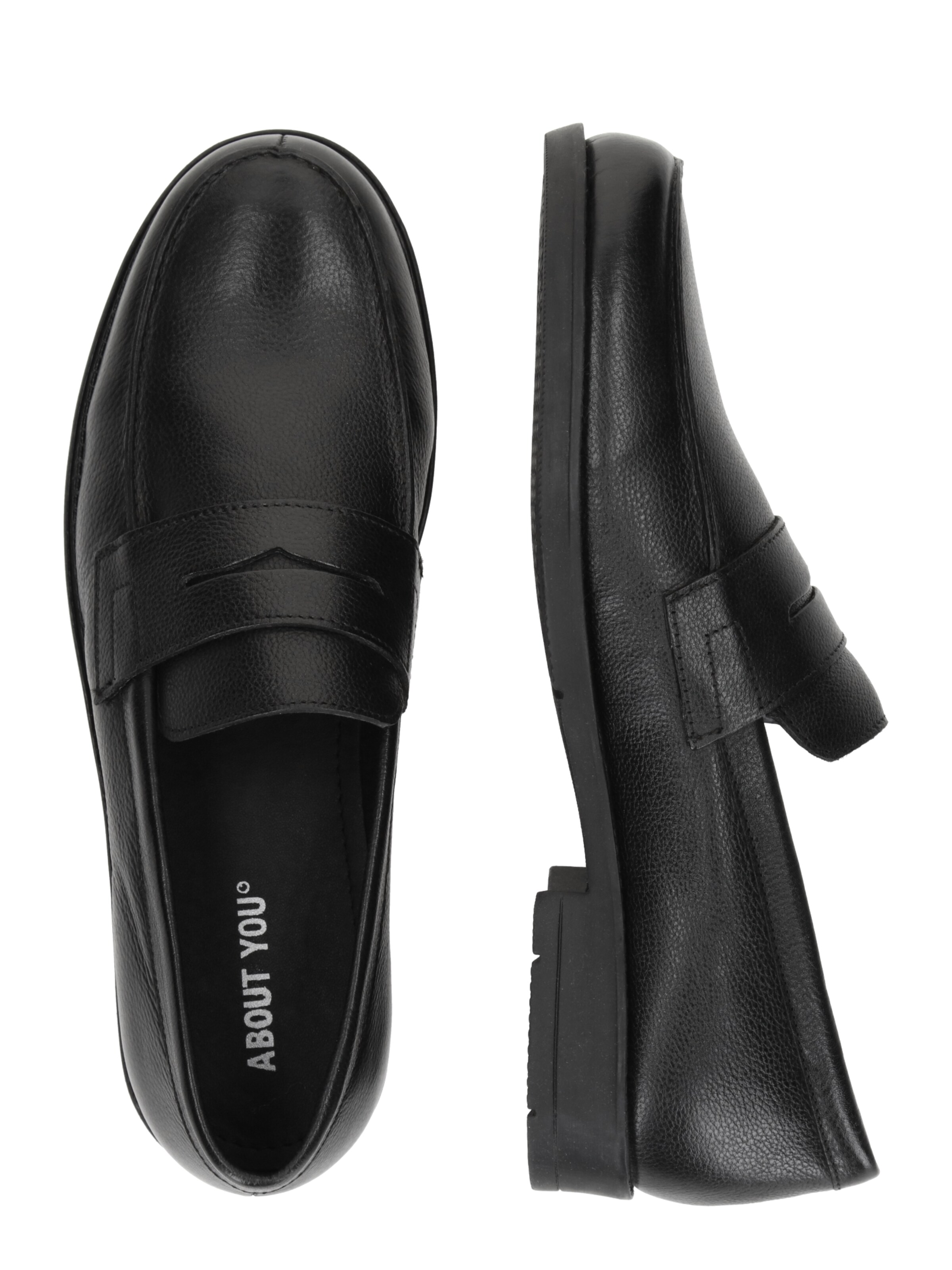 ABOUT YOU Papuče 'Ilias' - Čierna