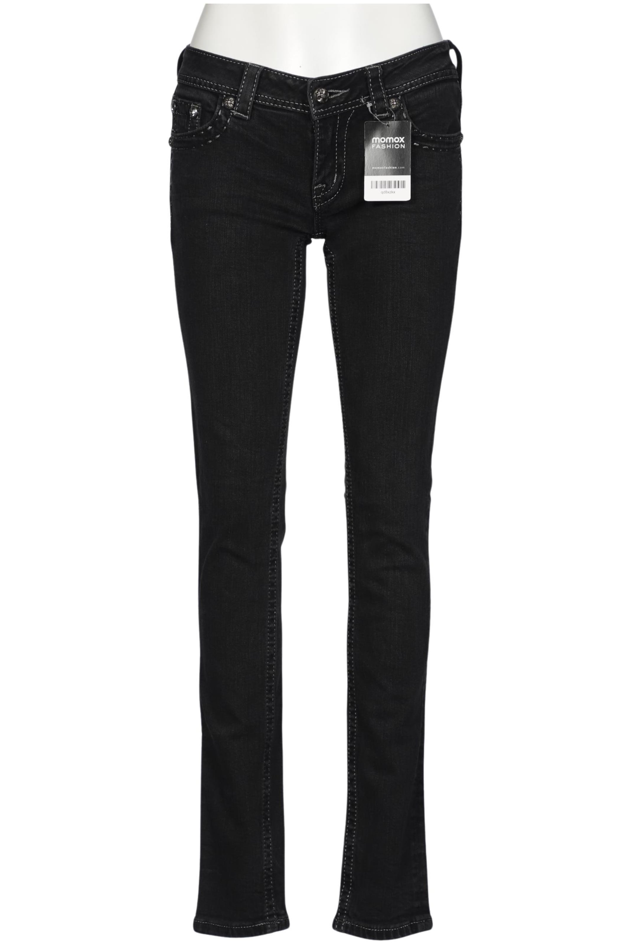 Miss Me Jeans in 27 in Black: front
