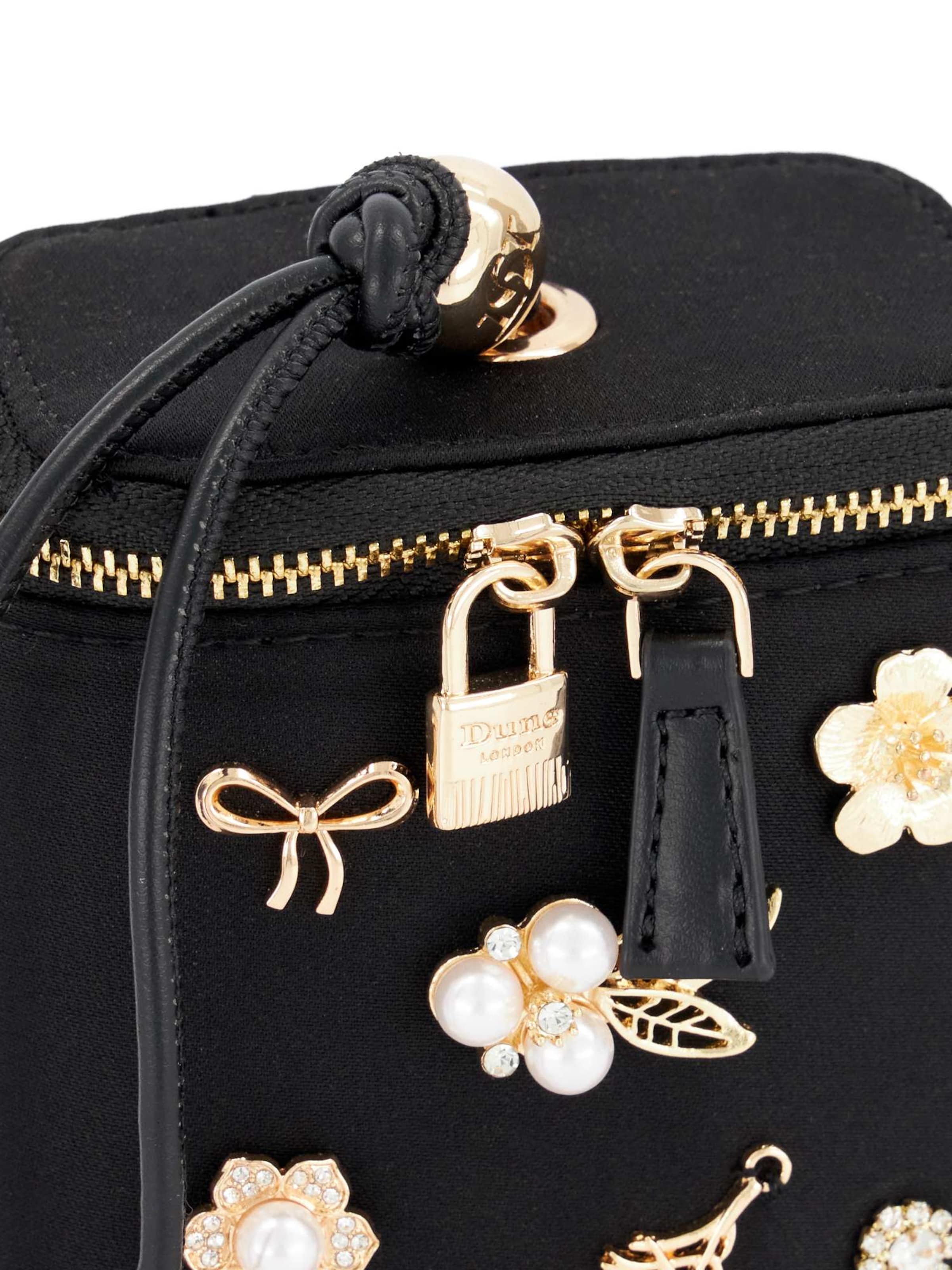 Dune LONDON Clutch 'Surround' in Zwart