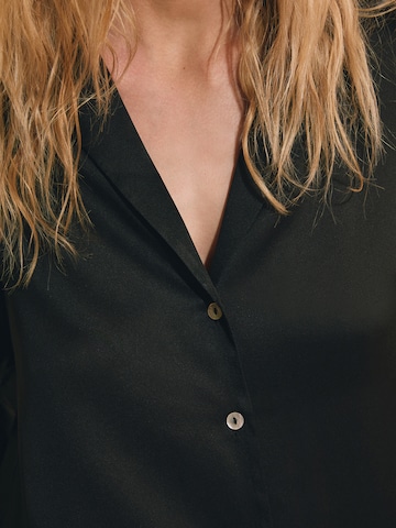 Camicia da notte 'Pearly' di ETAM in nero