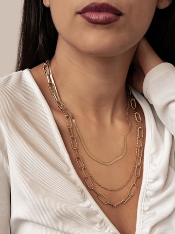 Hey Happiness - Cadena 'Timeless Triple' en oro