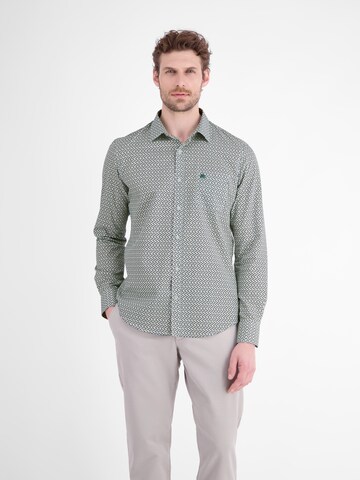 LERROS Regular fit Button Up Shirt in White: front