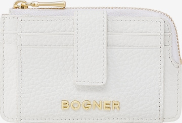 BOGNER Wallet in White: front