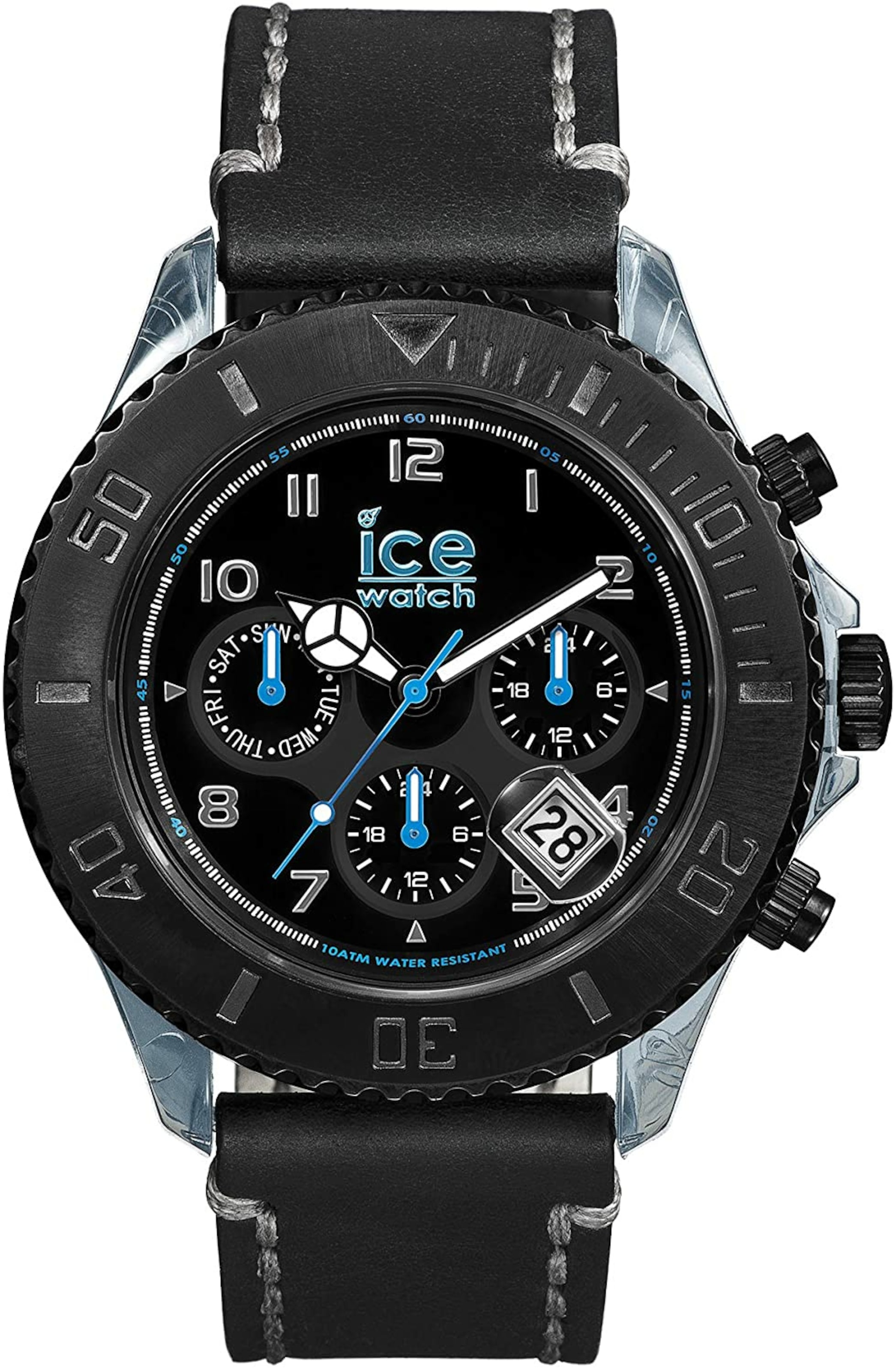 ICE WATCH Analog Watch in Black: front