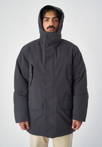 Cleptomanicx Winter Parka 'Reset' in Grey