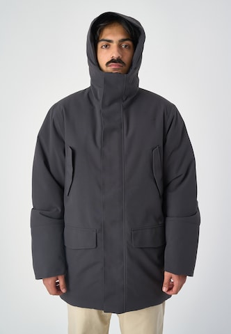 Cleptomanicx Winter Parka 'Reset' in Grey