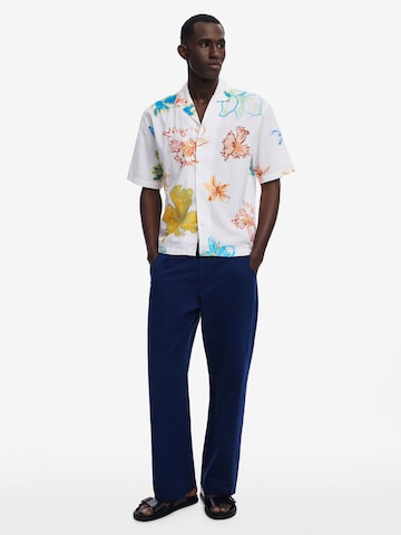 Desigual Comfort fit Overhemd in Wit