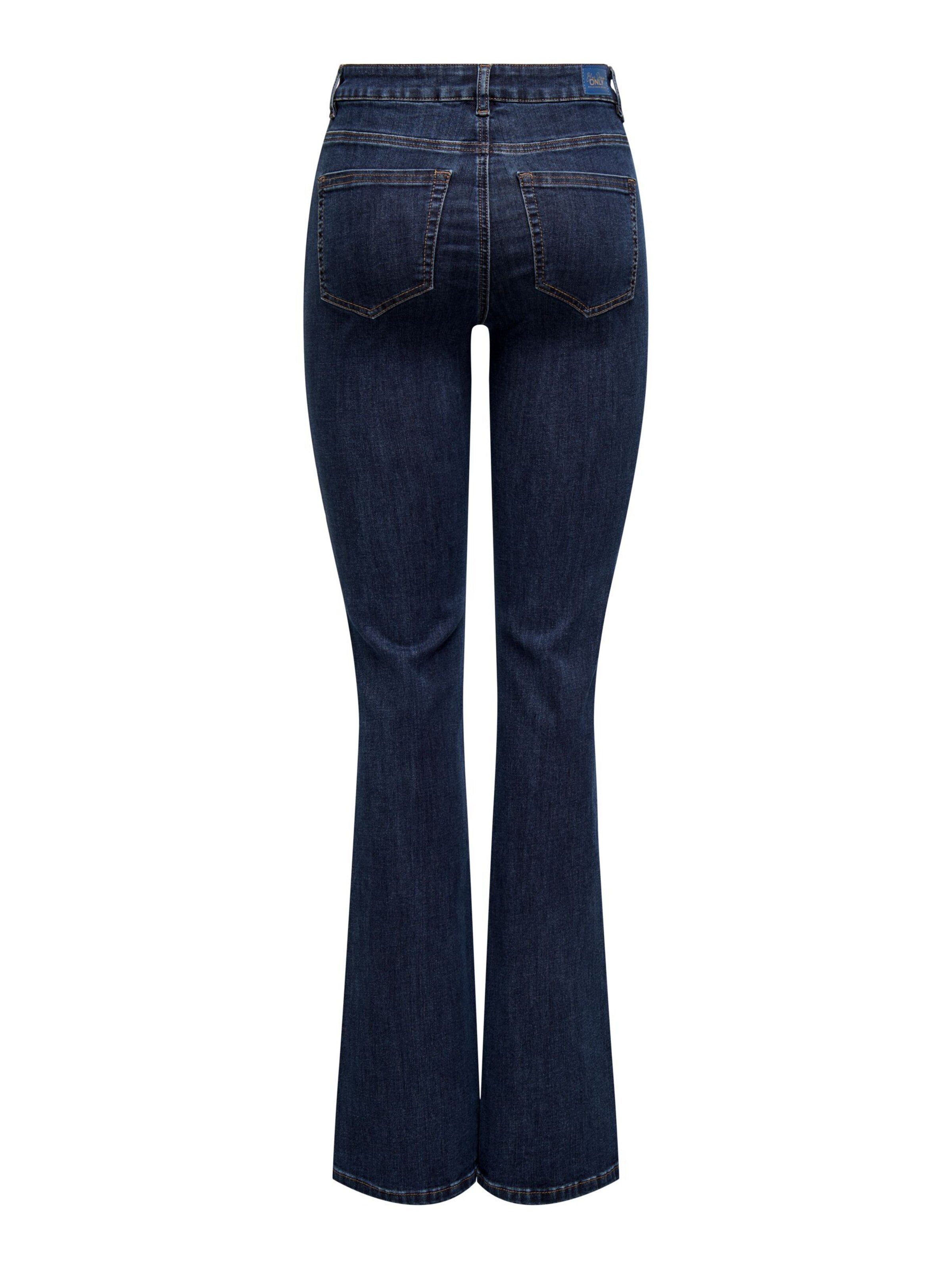 Flared Jeans 'Wow' di ONLY in blu