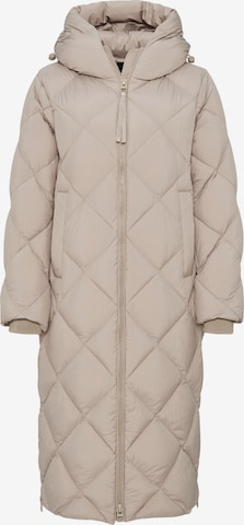 OPUS Winter coat 'Hubine' in Beige: front