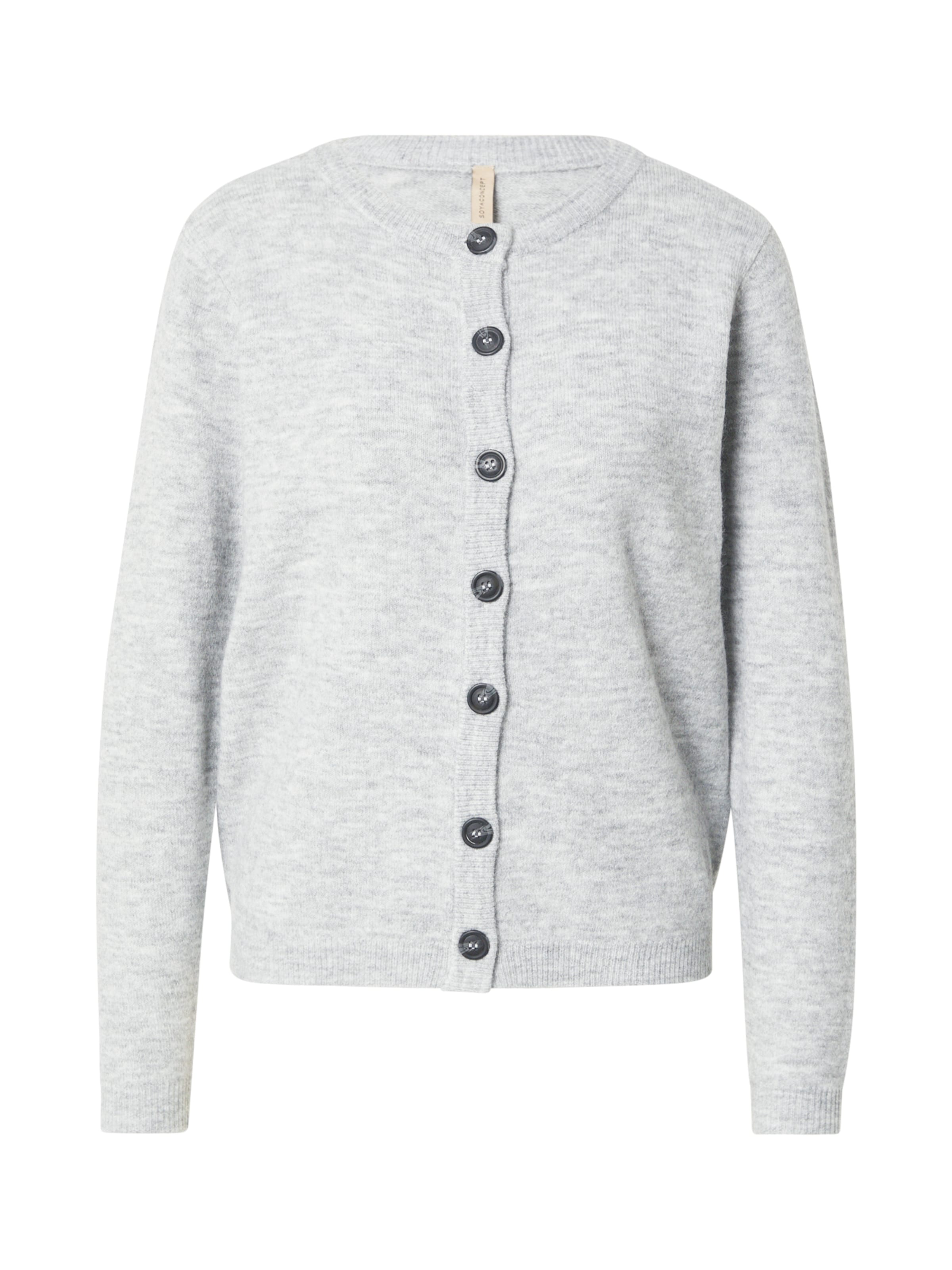 Soyaconcept Knit cardigan 'Orlean 2' in Grey: front