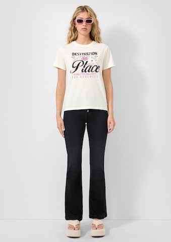 évasé Jean ' REENA ' QS en gris : devant