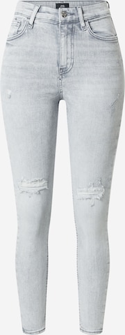 River Island Skinny Jeans in Grey: front