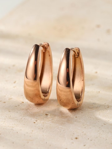 Hey Happiness Oorbellen 'Bold Dome Hoop' in Goud