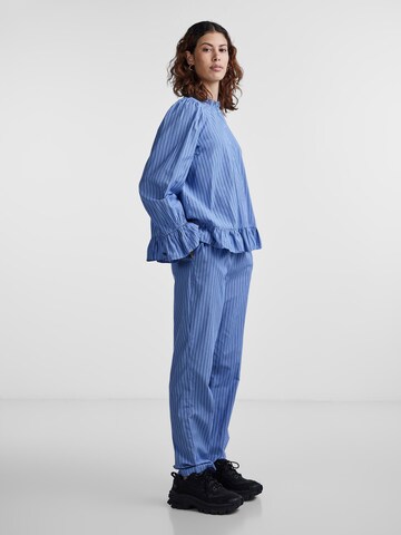 PIECES Bluse 'ASSRA' in Blau