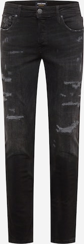 JACK & JONES Skinny Jeans 'GLENN' in Schwarz: predná strana