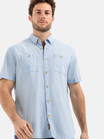 CAMEL ACTIVE Regular fit Button Up Shirt in Blue