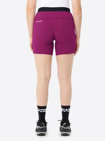 VAUDE Skinny Outdoor trousers 'Scopi II' in Pink