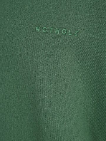 Bluză de molton de la Rotholz pe verde