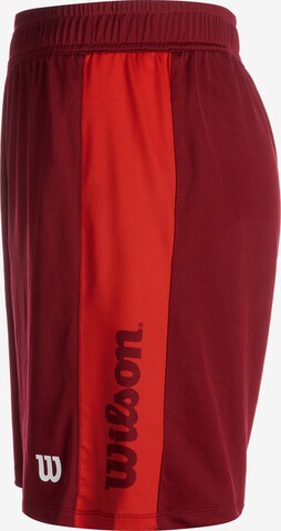 WILSON Loosefit Sportbroek in Rood