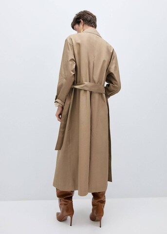 MANGO Tussenmantel 'Rec' in Beige