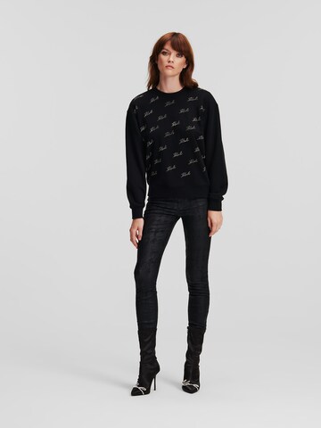 Karl Lagerfeld Sweatshirt i svart