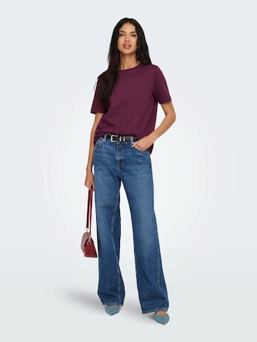 ONLY Shirt 'ONLFREJA' in Purple