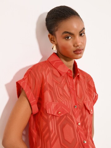 Lipsy Bluse in Rot