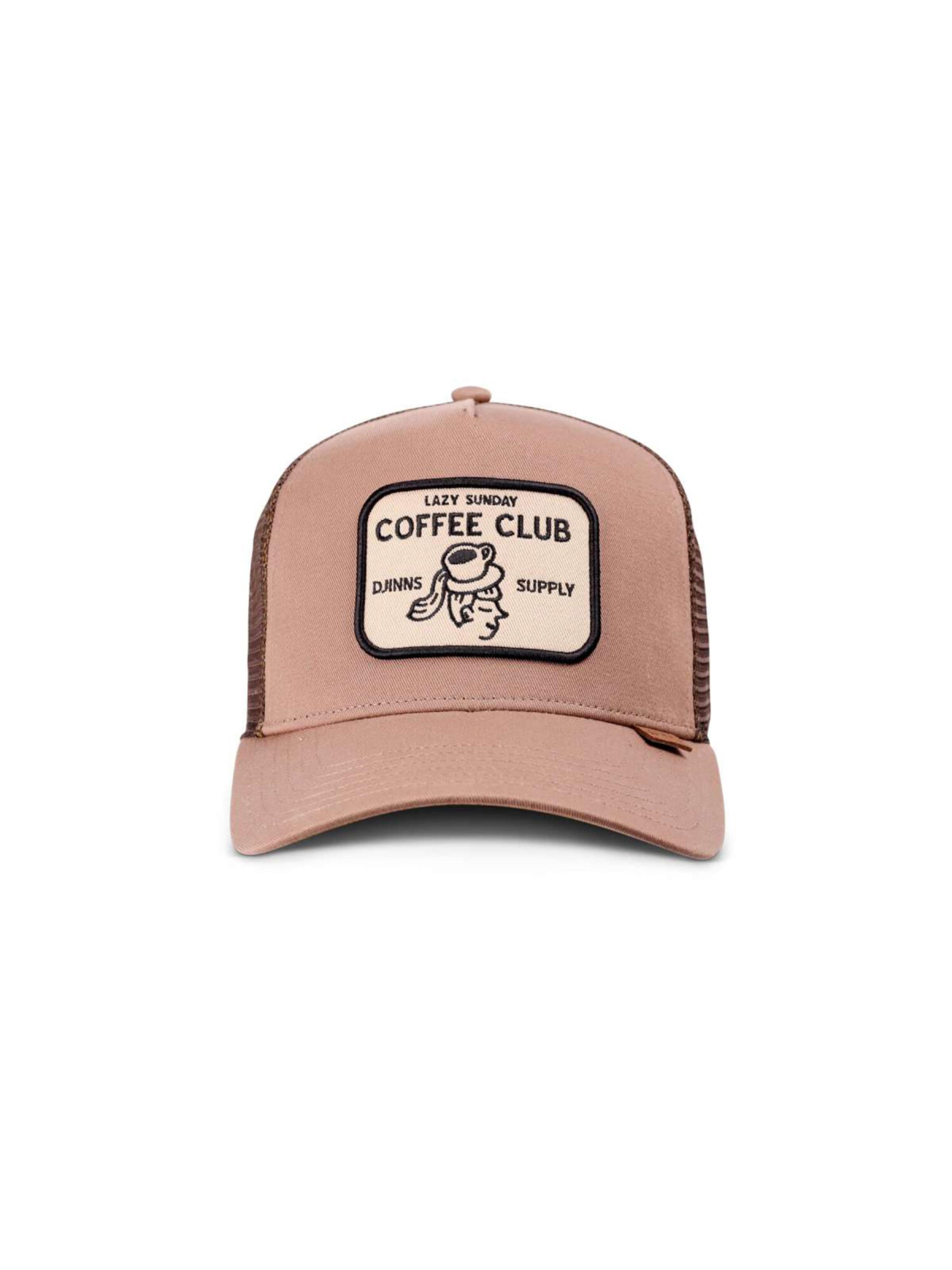 DJINNS Cap 'HFT Coffee Head'‌‌‌‌‌‌ in Braun