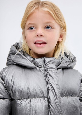 MANGO KIDS Jacke in Silber