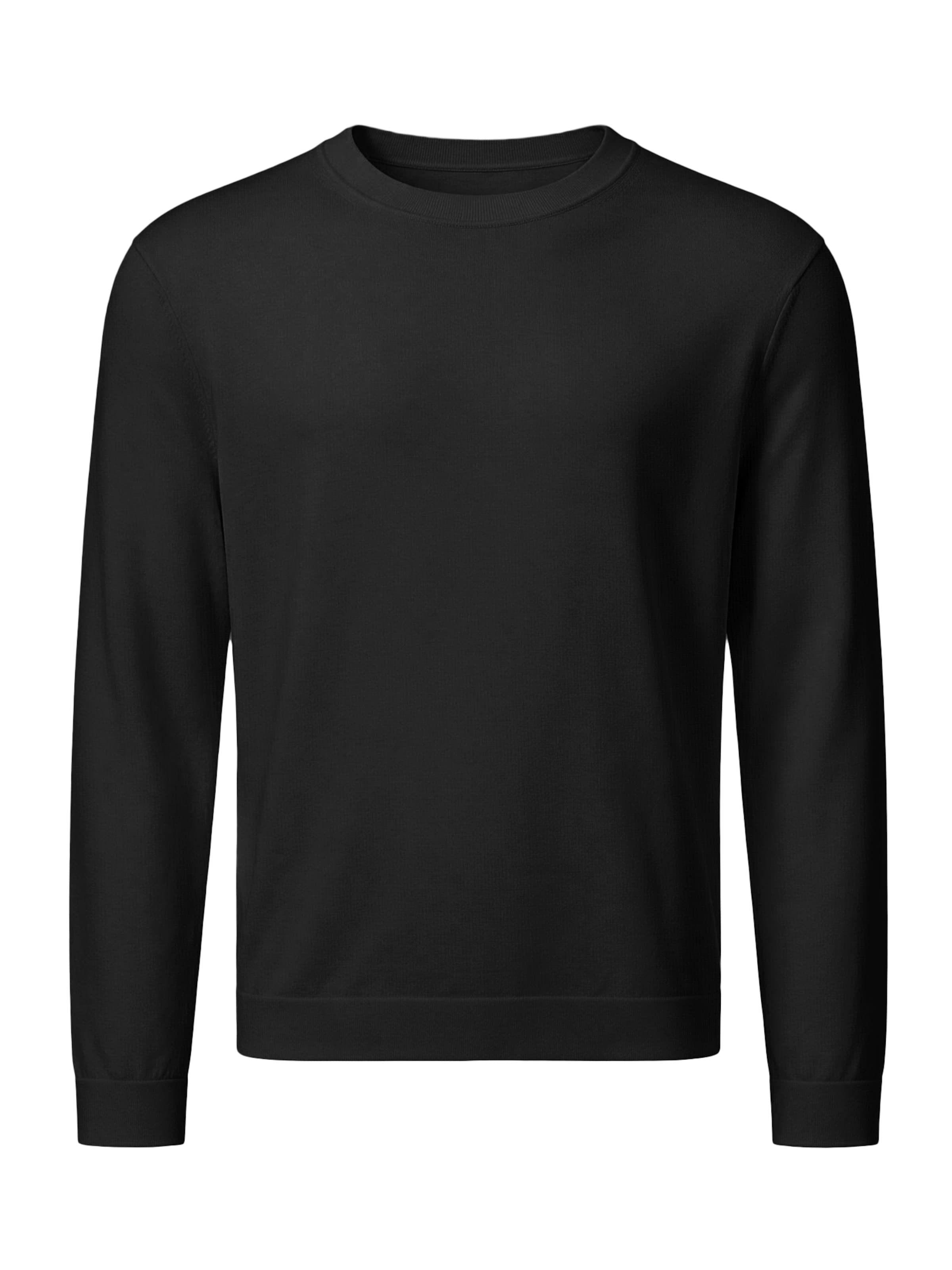 Pull-over Vantory en noir : devant