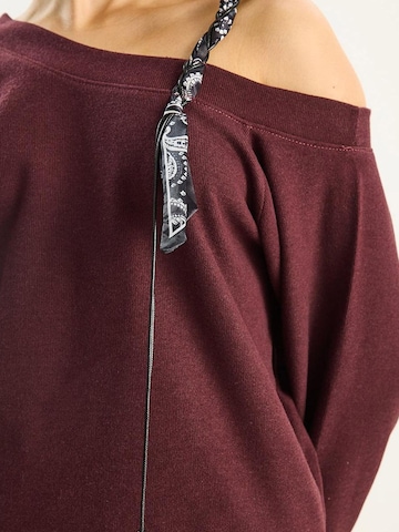 Bianco Lucci - Roupa de casa 'Zweiteiliges Set' em vermelho