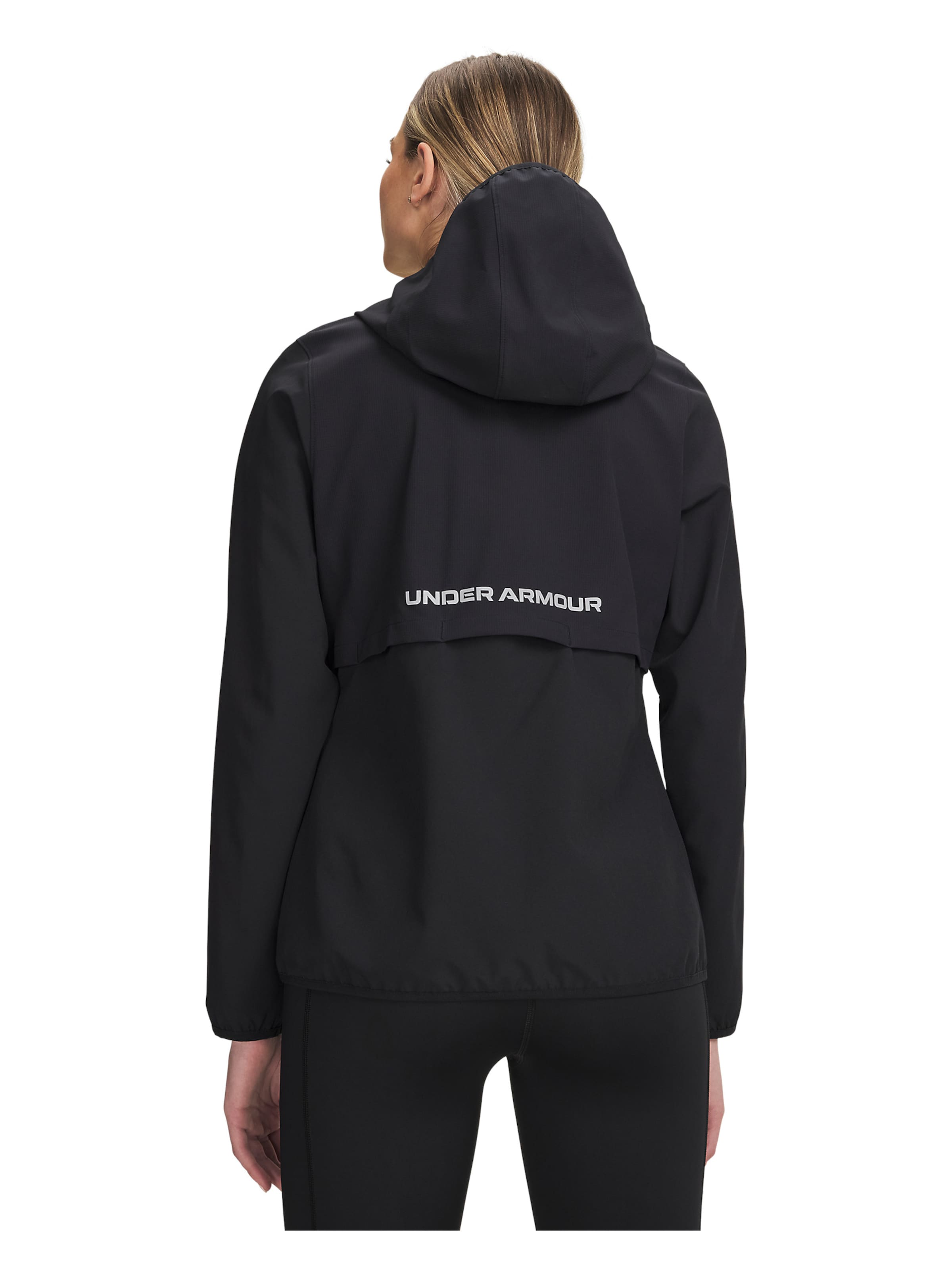 UNDER ARMOUR Sportjas 'Velociti ' in Zwart