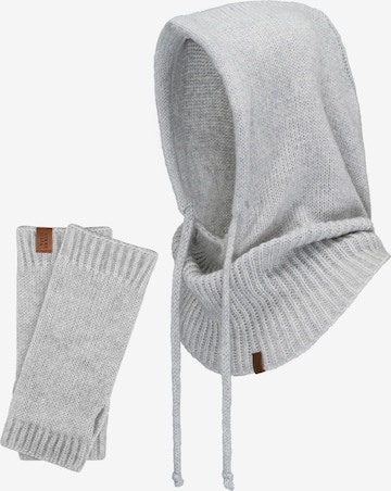 Bonnet '70110 Set' Vivisence en gris : devant