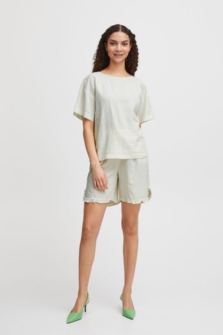 T-shirt 'Byfalakka' b.young en blanc