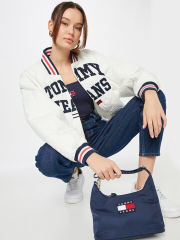 Tommy Jeans - Chaqueta de entretiempo en blanco